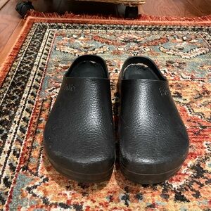 Men's Black Birk’s Slip-On Clogs
